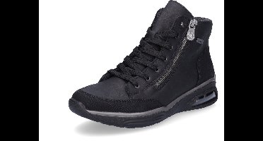 Rieker dames veterboot zwart