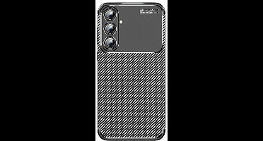 Beline Carbon Armor Sam A55 5G Case Zwart/Zwarte Doos