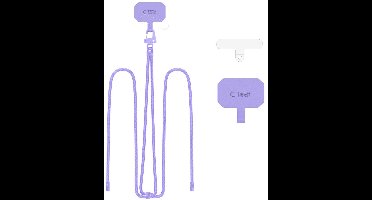 Tech-Protect C5S Touw Crossbodyband Voor Telefoons Lange En Duurzame Band