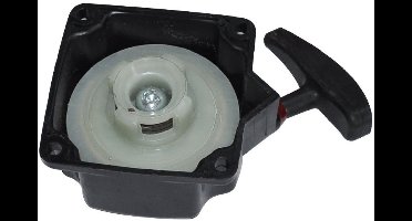 1 Half-automatische starter met aandrijfbel voor Benzine bosmaaier, Fuxtec reserveonderdelen Duurzaam metaal, eenvoudige installatie, universel geschikt voor Terugloopstarter 497680