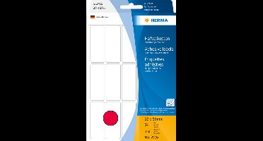 Etiket herma 2416 20x50mm fluor rood 360st | 10 stuks