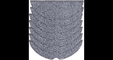 (7 stuks) Dual Sonic-mopdoek Geschikt voor Roborock S8 Pro Ultra robotstofzuiger, dubbele VibraRise-moppads 2 trillingsgebieden, vervangende microvezel VibraRise 2.0-doekjes, wasbaar, herbruikbaar