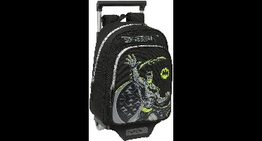 Schoolrugzak met Wielen Batman Game over Zwart 27 x 33 x 10 cm