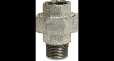 Profec Nr. 341 - Gegalvaniseerde koppeling 1x1