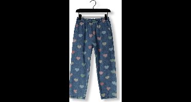 Konges Slojd Magot Frill Pants Gots Jeans Meisjes - Broek - Blauw - Maat 122/128