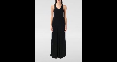 Silk Maxi Dress Wo - Black Dresses