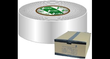 Nichiban Gaffa Tape 50mm x 50m Wit (Doos 18 Rol)