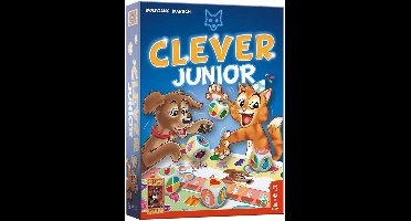 999 Games - Clever - Junior - Dobbelspel - Vanaf 5 jaar - Kinderspel - Gezelschapsspel - Educatief spel - Klein cadeautje