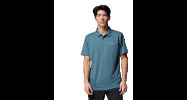 Columbia Tech Trail™ Utility Korte Mouw Poloshirt Blauw 2XL Man