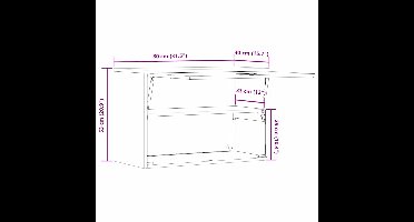 vidaXL - Zwart - Poedergecoat - staal