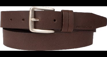 Petrol Industries Riem Heren - Broekriem - Leer - Bruin - 100 cm - XL