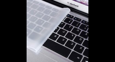 EGoods - Ultradunne transparante siliconen toetsenbord cover skin protector voor laptops 12" 13" 14" - universele laptop accessoires