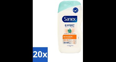 Sanex – Douchegel – Expert Skin Health Nourishing Agave – 400 ml - Bulkverpakking - 20 stuks