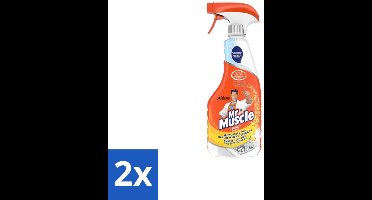 Mr Muscle – Keukenreiniger Spray – 500 ml - Voordeelverpakking - 2 stuks