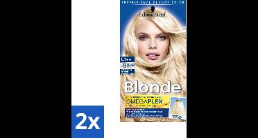 Schwarzkopf - Haarkleuring - Poly Blonde Intensive Bond Superplus - Voordeelverpakking - 2 stuks