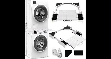 Universeel Verbindend Frame voor Wasmachines en Wasdrogers - Stapelset voor Optimaal Gebruik van Ruimte