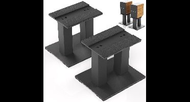 Luidspreker Standaard - Speaker Statief - Luidsprekerstandaard - Zwart