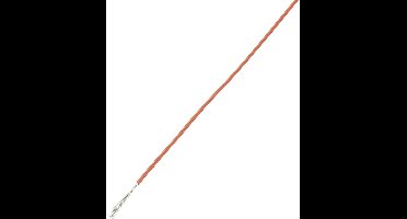 TRU COMPONENTS 1567215 Draad LiY 1 x 0.22 mm² Rood 100 m