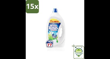 15 x Witte Reus - Vloeibaar Wasmiddel - Witte Was - 77 Wasbeurten - Grootverpakking - Witte Was - Wasmiddel - Vlekken Verwijderen - Waskracht - Vloeibaar Wasmiddel