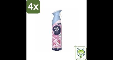Ambi Pur - Air Effects - Spray Luchtverfrisser - Vleugje Bloesem - 185 ml - Voordeelverpakking - 4 stuks - Luchtverfrisser - Geur