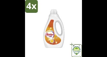 Robijn - Color - Vloeibaar Wasmiddel - 20 Wasbeurten - Voordeelverpakking - 4 stuks - Wasmiddel - Kleurwas