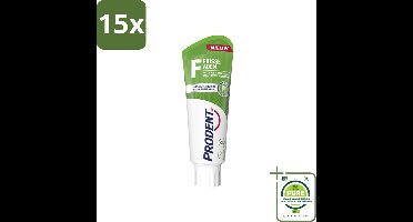 15 x Prodent – Tandpasta – Frisse Adem – Pro-Zinc Technologie - Grootverpakking - Slechte Adem - Frisse Adem - Tandpasta - Antibacteriële Tandpasta - Pro-Zinc