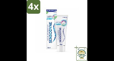 Sensodyne - Tandpasta - Complete Protection + Cool Mint - Koele Munt - 75 ml - Voordeelverpakking - 4 stuks - Sensodyne - Complete Protection