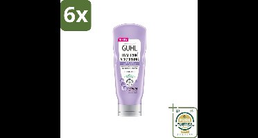 Guhl - Conditioner - Hyaluron+ Verzorging - 200 ml - Voordeelverpakking - 6 stuks - Droog haar - Haarverzorging