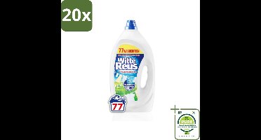 20 x Witte Reus - Vloeibaar Wasmiddel - Witte Was - 77 Wasbeurten - Grootverpakking - Witte Was - Wasmiddel - Vlekken Verwijderen - Waskracht - Vloeibaar Wasmiddel