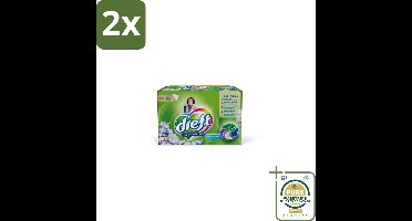 Dreft - Wasmiddelcapsules - Blue Dreams - Frisse geurboost - 16 Wasbeurten - Voordeelverpakking - 2 stuks - Wasmiddel - Wascapsules Dreft