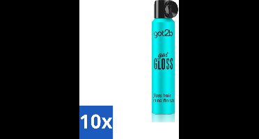 Got2B - Haarspray - Got Gloss - 200 ml - Bulkverpakking - 10 stuks