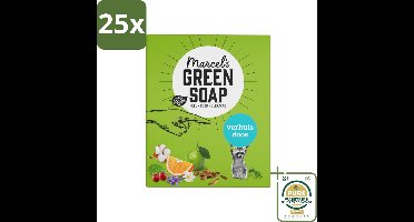 25 x Marcel's Green Soap - Verhuisdoos - Duurzaam Schoonmaken - Natuurlijke verzorging - 8 Zeepjes - Grootverpakking - Verhuizing - Schoonmaken - Natuurlijke Reiniging - Duurzaamheid - Verhuisdoos