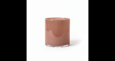 Sfeerlicht Astra - Glas - Bruin - 15x15x15 cm - Kleur Terra