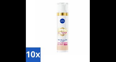 NIVEA - Cellular LUMINOUS630 CC Crème Licht - Gekleurde Dagcrème - Tegen Pigmentvlekken - SPF 30 - 40 ml - Bulkverpakking - 10 stuks