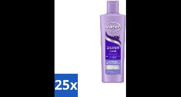 Andrélon – Shampoo – Zilver Care – 250 ml - Bulkverpakking - 25 stuks