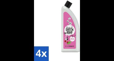 Marcel's Green Soap - Toiletreiniger - Patchouli & Cranberry - Krachtige frisheid - Voordeelverpakking - 4 stuks