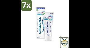 7 x Sensodyne - Tandpasta - Complete Protection + Cool Mint - Koele Munt - 75 ml - Grootverpakking - Gevoelige Tanden - Tandpasta - Mondverzorging - Tandgevoeligheid - Cool Mint