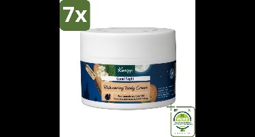 7 x Kneipp - Body crème - Good Night - Alpenden & Amyris - 200 ml - Grootverpakking - Nachtcreme - Huidverzorging - Slaap - Ontspannen - Shea Butter
