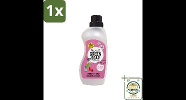 1 x Marcel's Green Soap - Wasverzachter - Patchouli & Cranberry - Zachte frisheid - 30 Wasbeurten - 750 ml- Wasverzachter - Wasverzachter Patchouli Cranberry - Wasverzachter Vegan - Wasverzachter Biologisch Afbreekbaar - Wasverzachter Natuurlijk