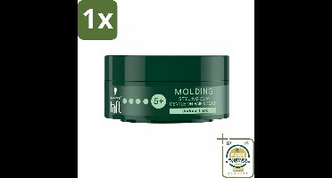 1 x Taft - Molding Styling Clay - Hold 5+ - Vormbare hold - 75 ml- Matte Styling Clay - Vormbare Hold - Textuur Haar - Hold 5+