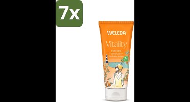 WELEDA - Douchecrème Duindoorn Vitality - 200 ml - Bulkverpakking - 7 stuks