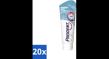 20 x Prodent – Tandpasta – Fresh Gel – 75 ml - Koffie - Koffiezetapparaat - Koffiezetapparaat Met Automatische Functie