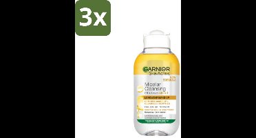 Garnier - Micellair Reinigingswater - Olie - 100 ml - Bulkverpakking - 3 stuks