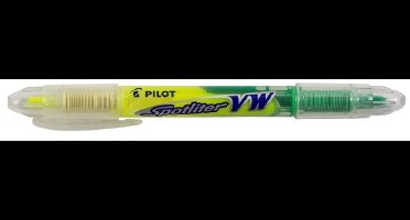 PILOT dubbelzijdige markeerstift geelgroen