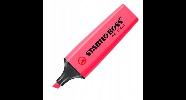 STABILO BOSS ORIGINAL Markeerstift Roze - Vloeiend en Sneldrogend