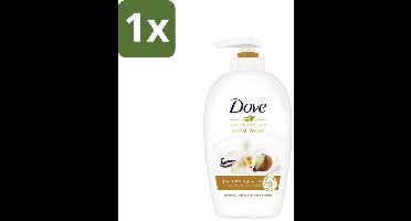 1 x Dove - Handzeep - Pampering Care - Verzachtend - 250 ml - Handzeep - Shea Butter - Hydraterende Handzeep - Verzorgende Handzeep - Kalmerende Handzeep