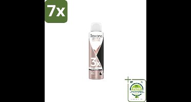 7 x Rexona – Deodorant Spray – Maximum Protection Invisible – 150 ml - Grootverpakking - Deodorant Spray - Zweetvermindering - Frisse Geur - Witte Strepen Voorkomen - Donkere Kleding Beschermen