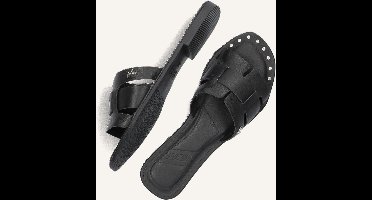 Mexx Lisa Slippers - Dames - Zwart - Maat 39