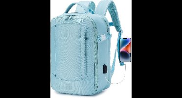 Reisrugzak voor cabine, 40 x 20 x 25 cm, geschikt voor 15,6 inch laptops - Handbagage voor vliegtuigen