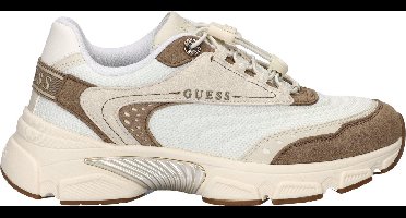 Guess Imeri Sneakers Laag - Beige - Maat 37
